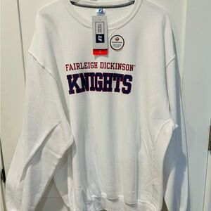 Fairleigh Dickinson Crew Neck Sweatshirt Size XXL MENS NWT’s